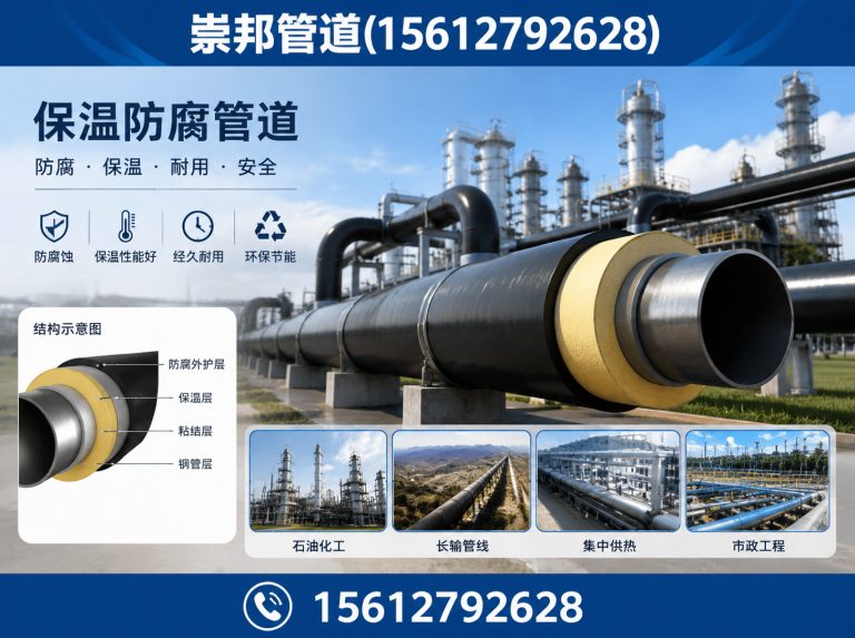 沧州高新技术产业开发区聚氨酯保温钢管展示图